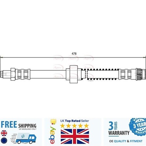 Brake hose hos3084 for - brake,