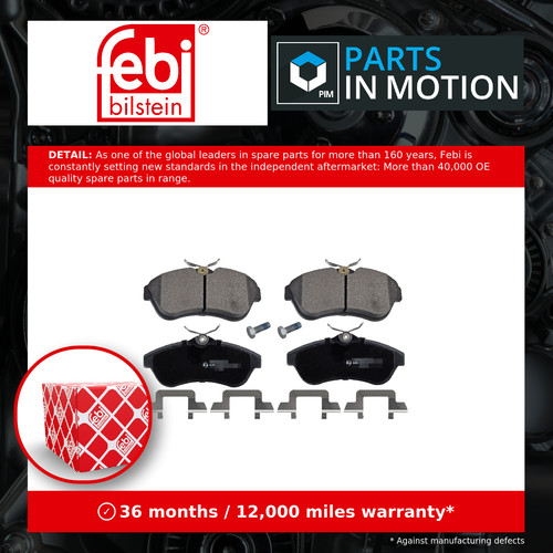 Brake pads set fits - brake, citroen