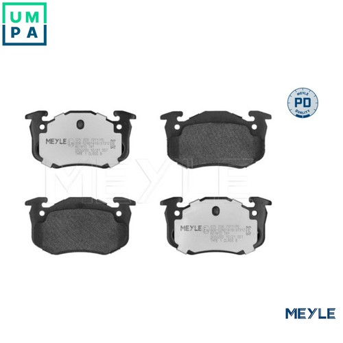 Brake pad set disc - set, 025