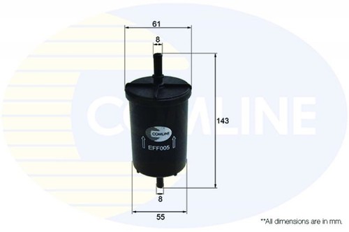 Engine fuel filter comline - comline, for