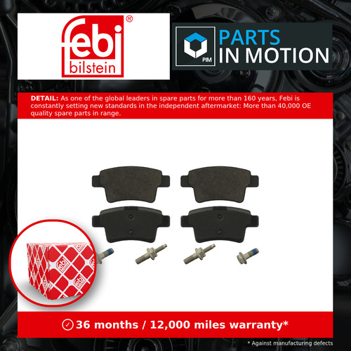 Brake pads set fits citroen - pads,