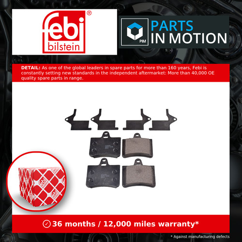 Brake pads set fits citroen - brake,